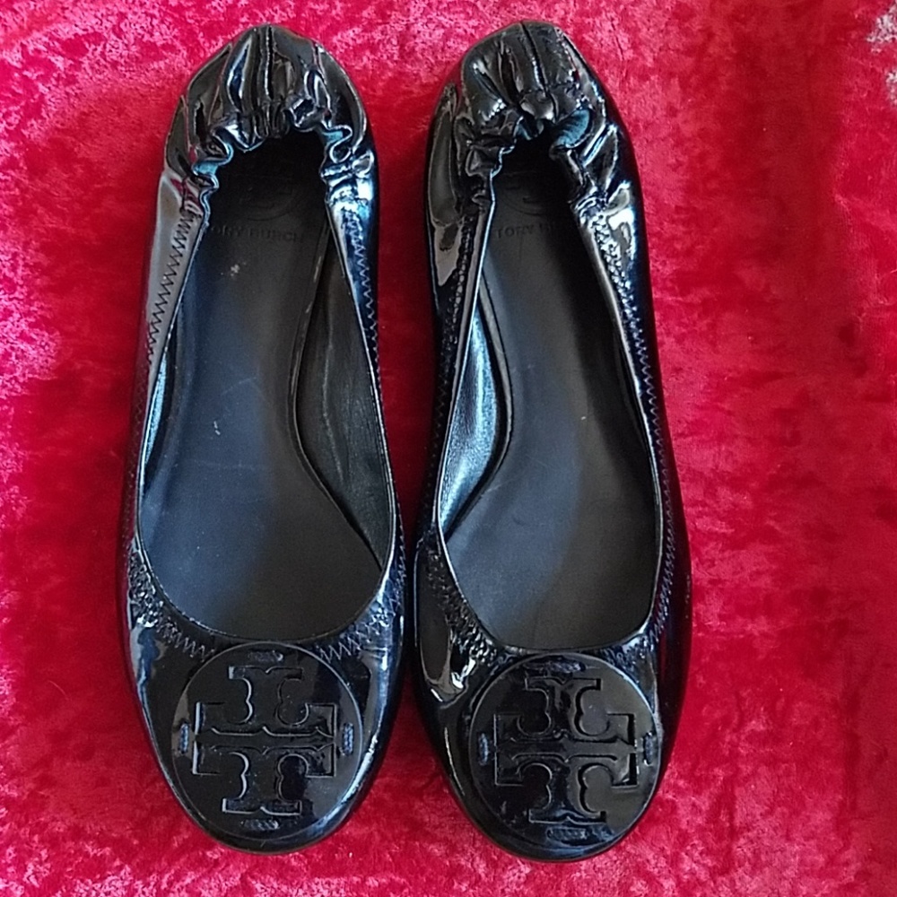 Tory Burch Reva Patent Flat